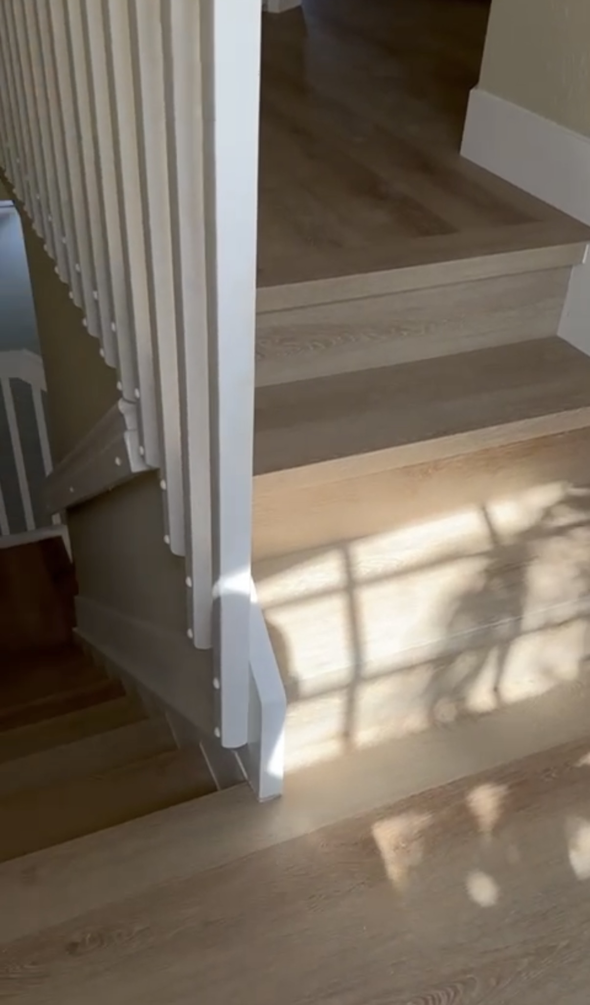 Professional flooring installation process